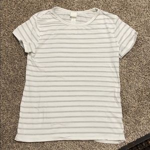 Striped White T-shirt